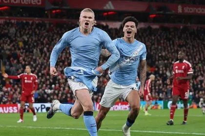 Haaland’s Late Heroics Sink Liverpool and Keep City in Title Hunt