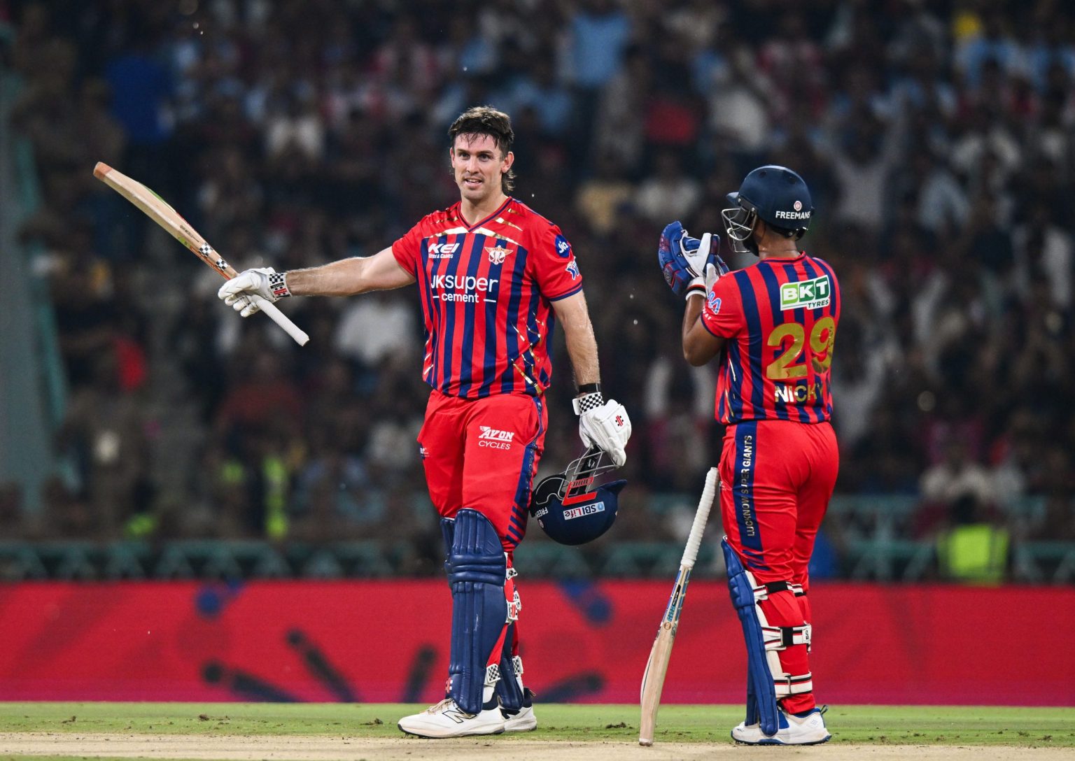 Marsh’s Century Powers LSG to Thrilling Win Over RCB
