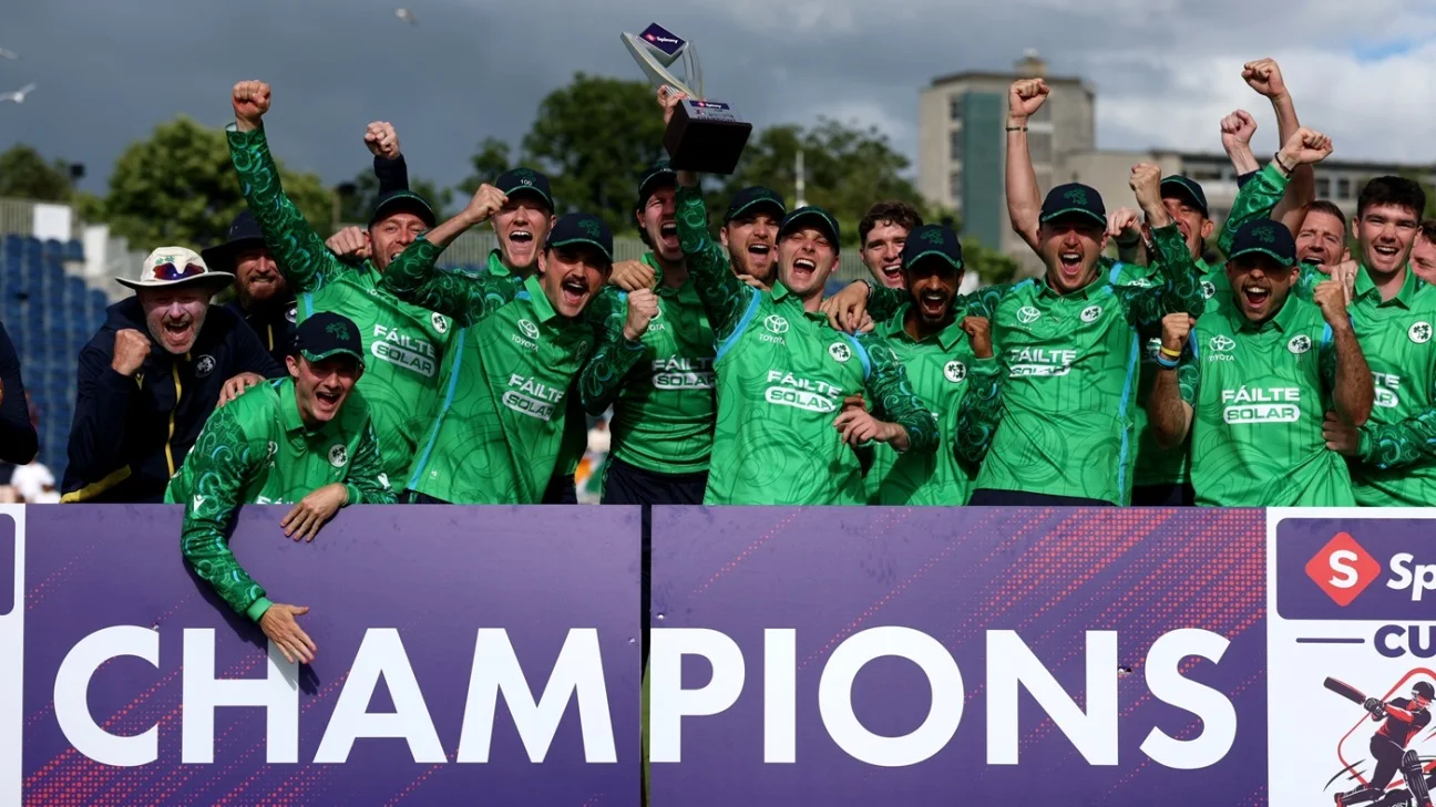 Ireland Script History with Stunning Series Sweep Over World Champions India